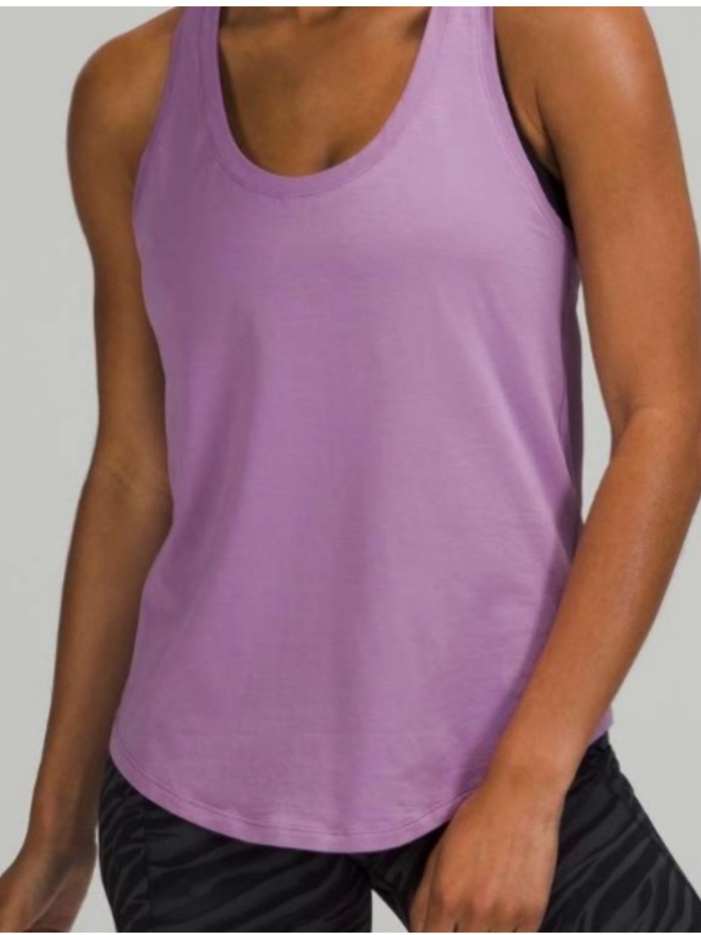 lululemon athletica Love Tank in Lavender Scoop Neck Size 6